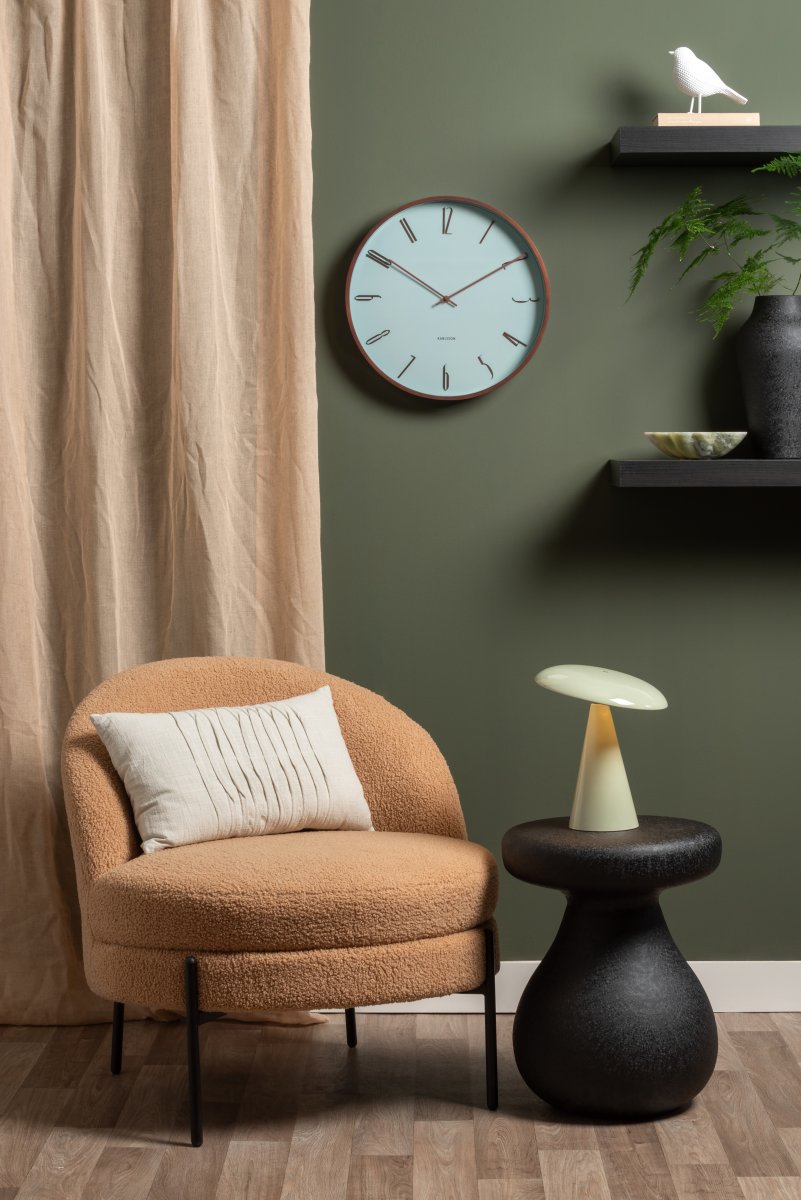 Phoebe LED 26cm Grön portabel från Leitmotiv - Phoebe &auml;r en stilren och modern uppladdningsbar bordslampa som lyfter varje rum.