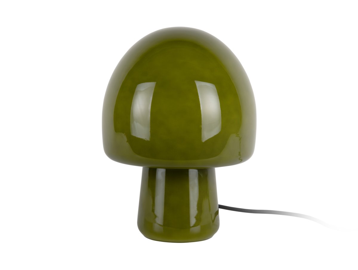 Gozar 27cm Grön bordslampa från Leitmotiv - Gozar &auml;r en stilren bordslampa i glas med en djup gr&ouml;n nyans som ger ett varmt och inbjudande sken.
