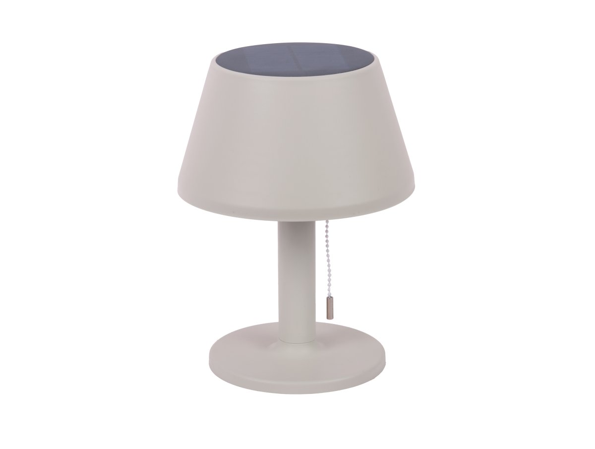 Esfera 26cm Grå solcellslampa från Leitmotiv - Esfera &auml;r en stilren solcellslampa i plast med en varmgr&aring; finish, perfekt f&ouml;r b&aring;de inom- och utomhusbruk.