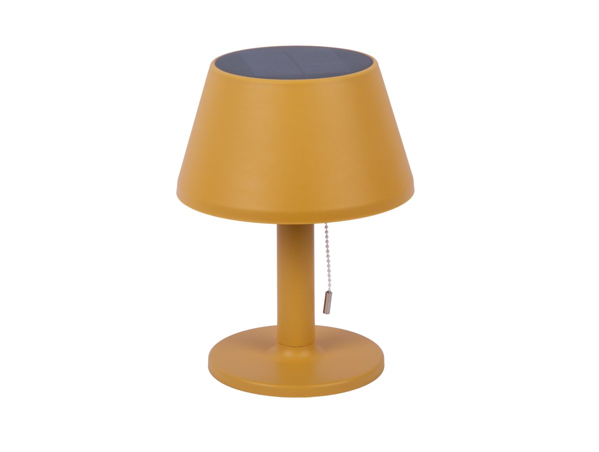 Esfera 26cm Gul solcellslampa från Leitmotiv - Esfera &auml;r en stilren solcellslampa i plast med en m&ouml;rkt gul finish, perfekt f&ouml;r b&aring;de inom- och utomhusbruk.
