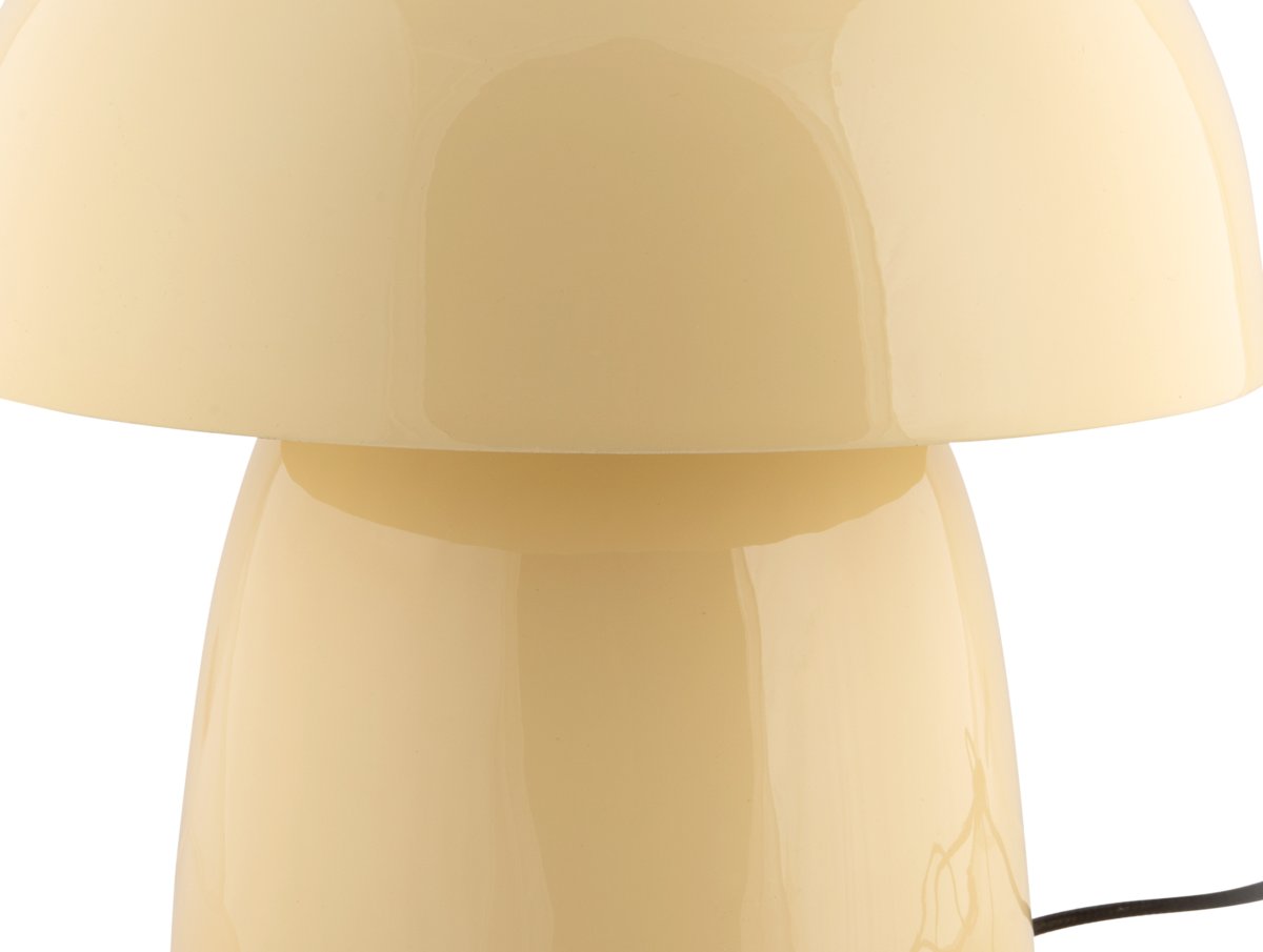 Masivo Seta 34cm Gul bordslampa från Leitmotiv - Lampans rundade former skapar en harmonisk k&auml;nsla och g&ouml;r den till en tydlig inredningsdetalj.