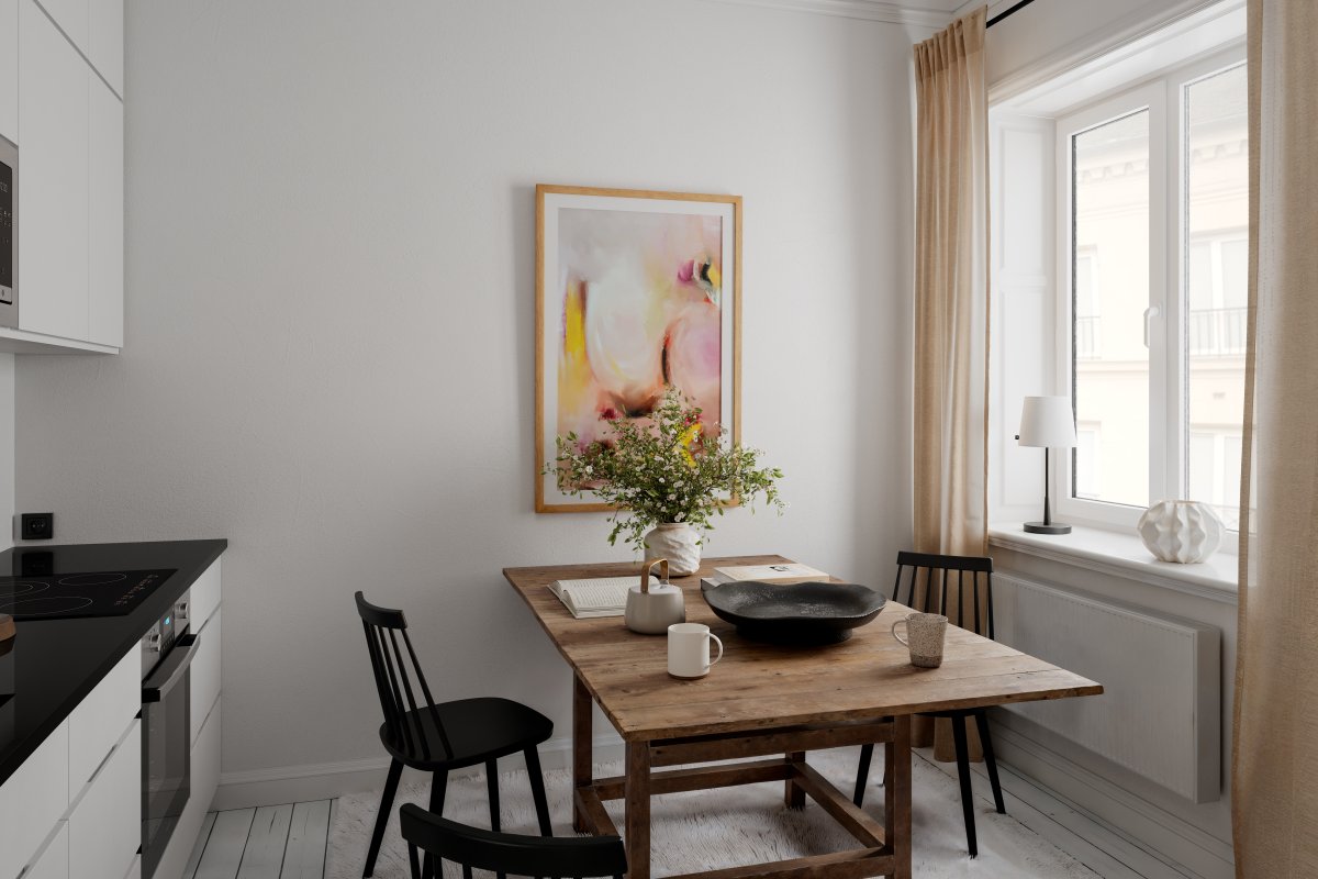 Lumi 48cm Mattsvart bordslampa från By Rydéns - Levereras med 2m svart sladd, str&ouml;mbrytare och stickkontakt.