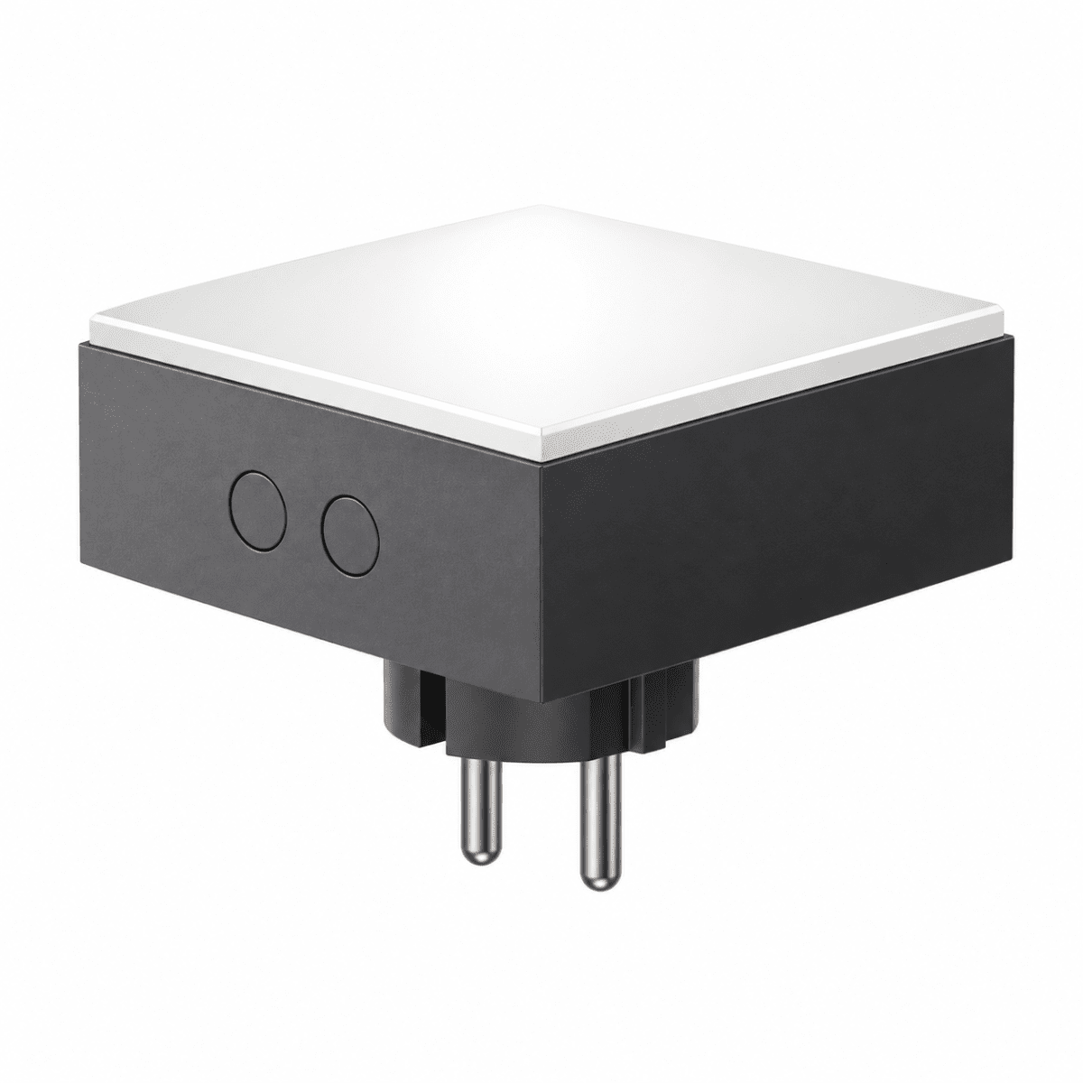 LAMP 1 - EU Svart från Avolt - Denna smidiga lilla lampa ansluts direkt i v&auml;gguttaget (230V) och passar perfekt som exempelvis nattlampa eller st&auml;mningsbelysning i hall, sovrum eller andra utrymmen d&auml;r du vill ha ett mjukt ljus.