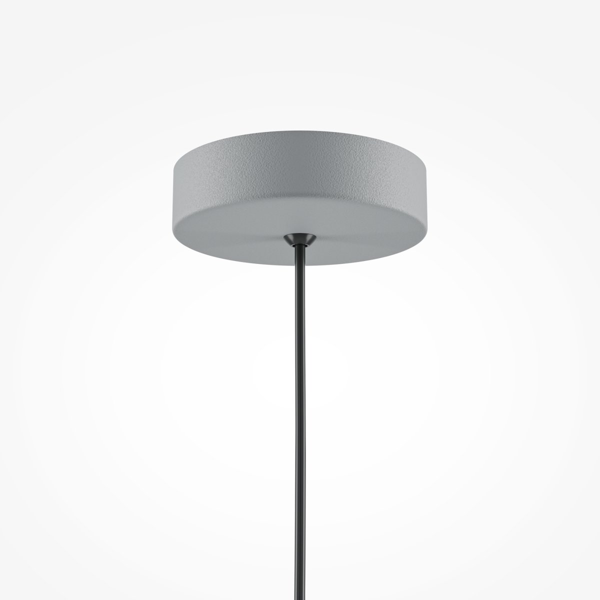 Basic colors Ø35 Grå taklampa från Maytoni - Med sin sk&auml;rm formad som en halvm&aring;ne i en elegant neutral f&auml;rg sprider den ett riktat, behagligt ljus som skapar en modern och harmonisk atmosf&auml;r.
