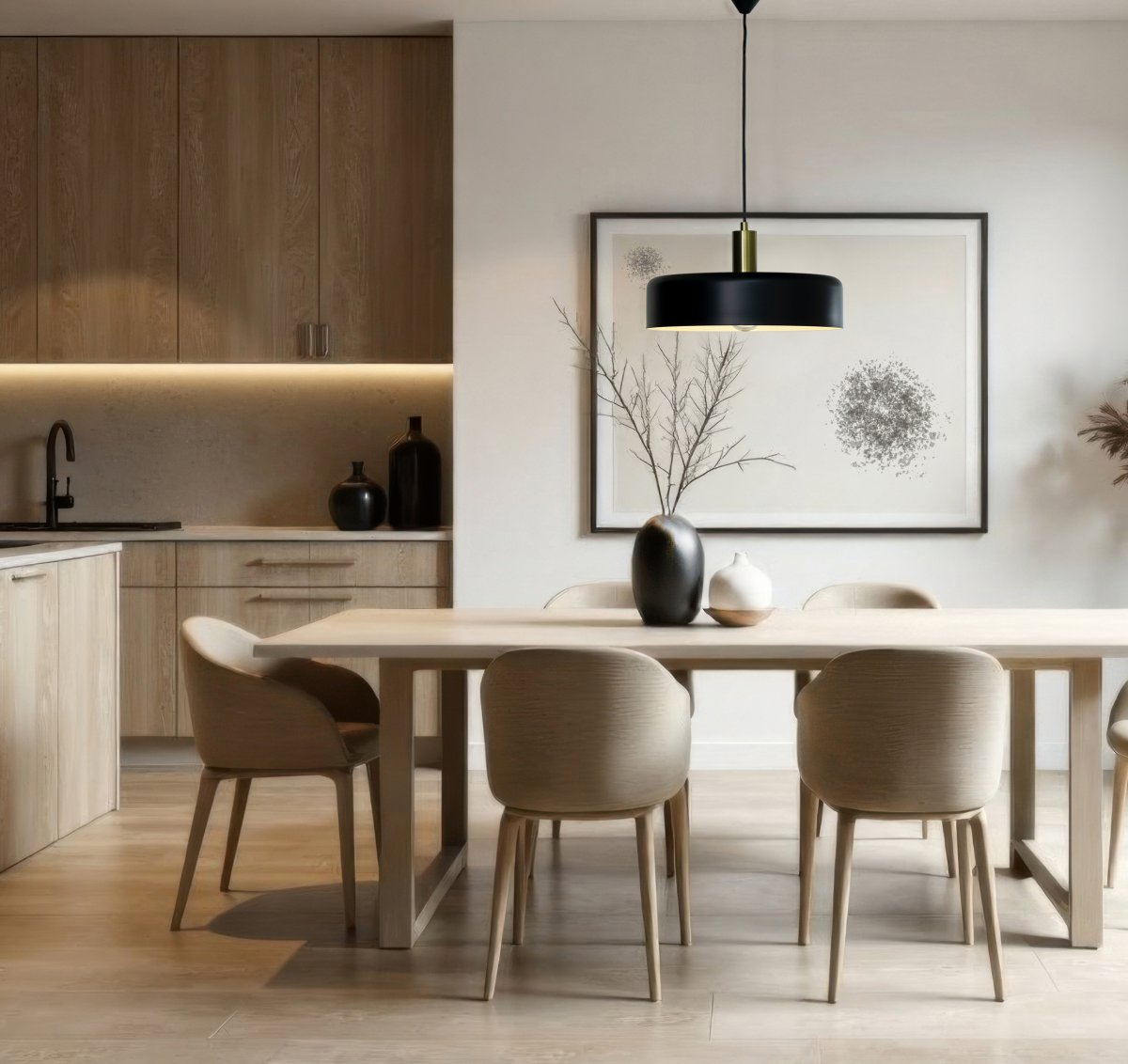 Suvi Ø35 Svart taklampa från Aneta Lighting - Suvi &auml;r en modern och snygg taklampa som g&ouml;r sig v&auml;l i de flesta hem.