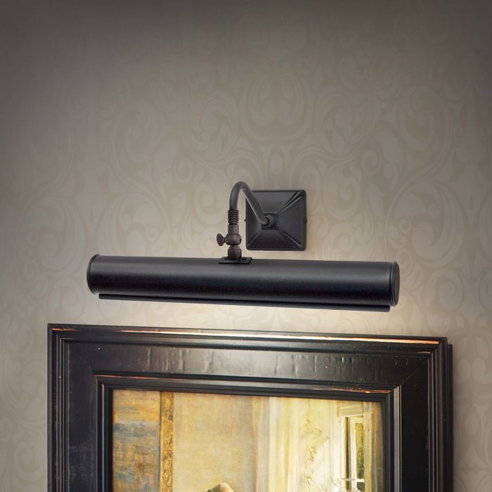 Picture 36cm Svart från Elstead Lighting - En enkel serie av stilrena och eleganta tavelbelysningar i svart finish.