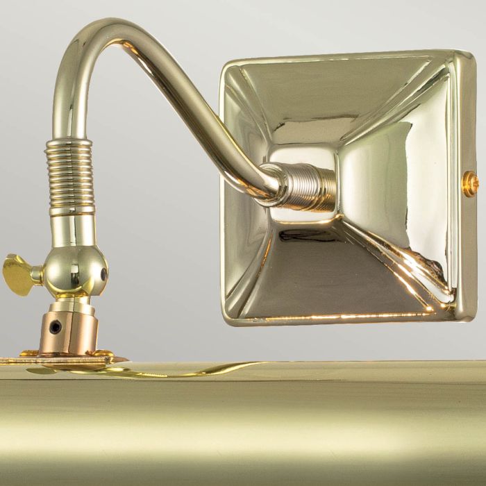 Picture 36cm Mässing från Elstead Lighting - En enkel serie av stilrena och eleganta tavelbelysningar i polerad m&auml;ssing finish.