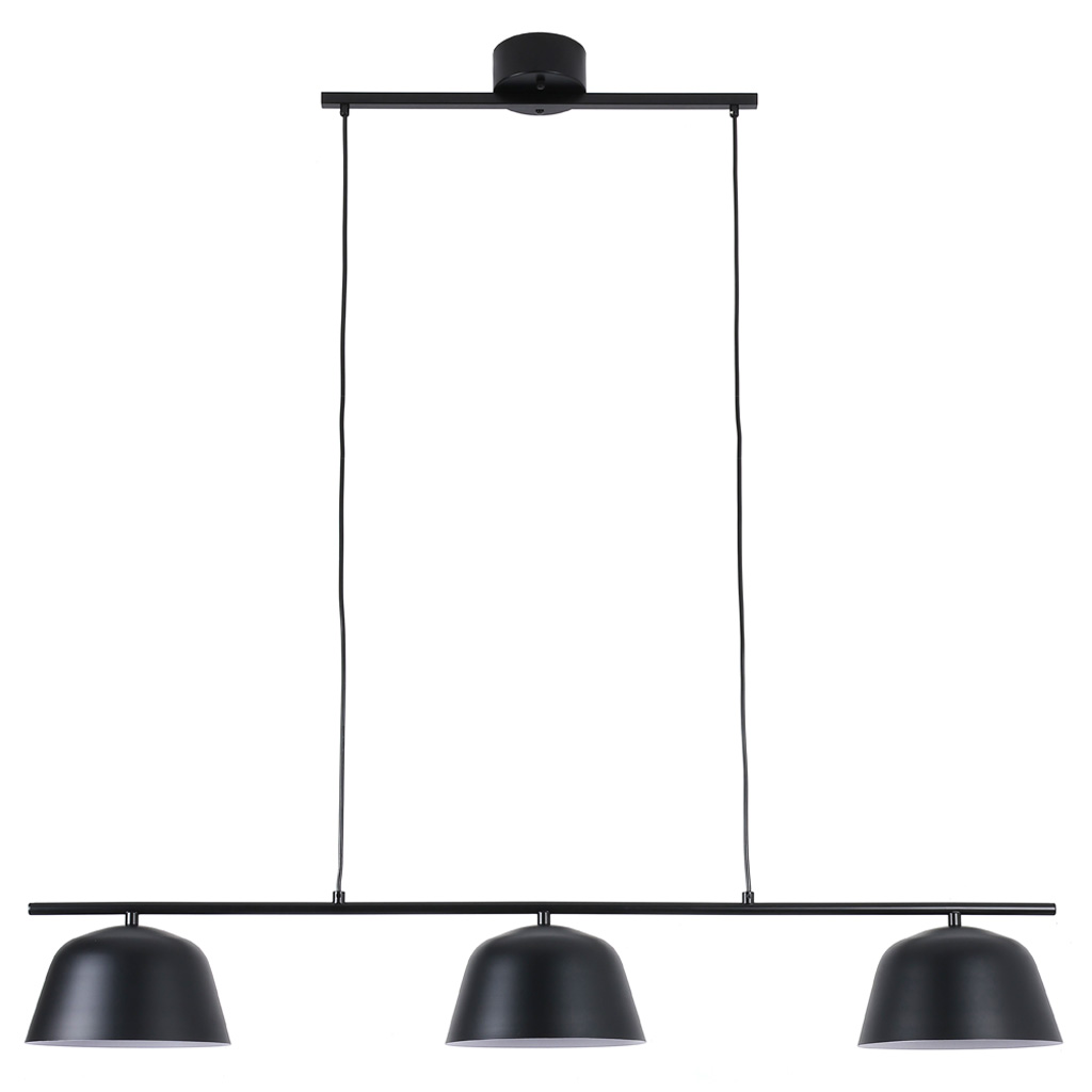Pop 125cm Svart taklampa från Nordic Lighting - Pop &auml;r en stilren taklampa i metall med svart finish som ger ett lugnt och modernt intryck.