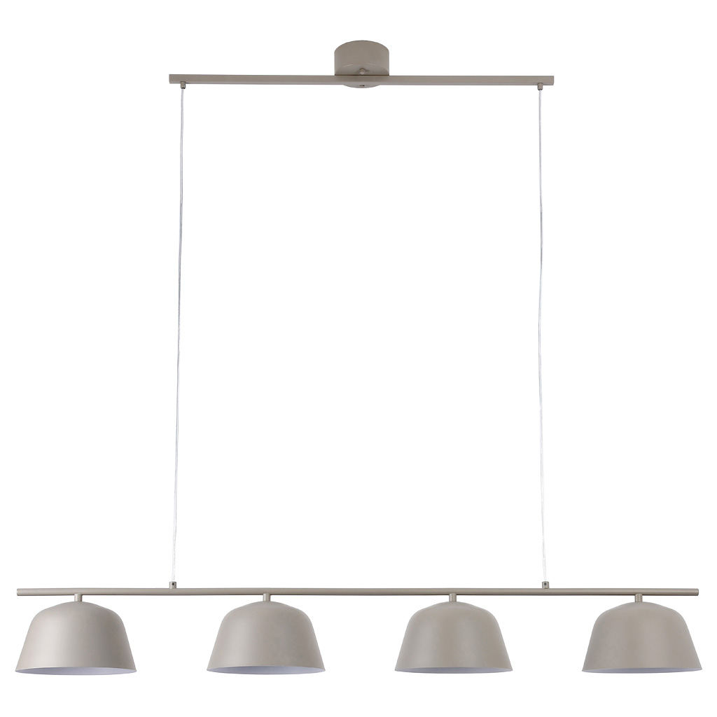 Pop 142cm Beige taklampa från Nordic Lighting - Pop &auml;r en stilren taklampa i metall med en mjuk, beige finish som ger ett lugnt och modernt intryck.