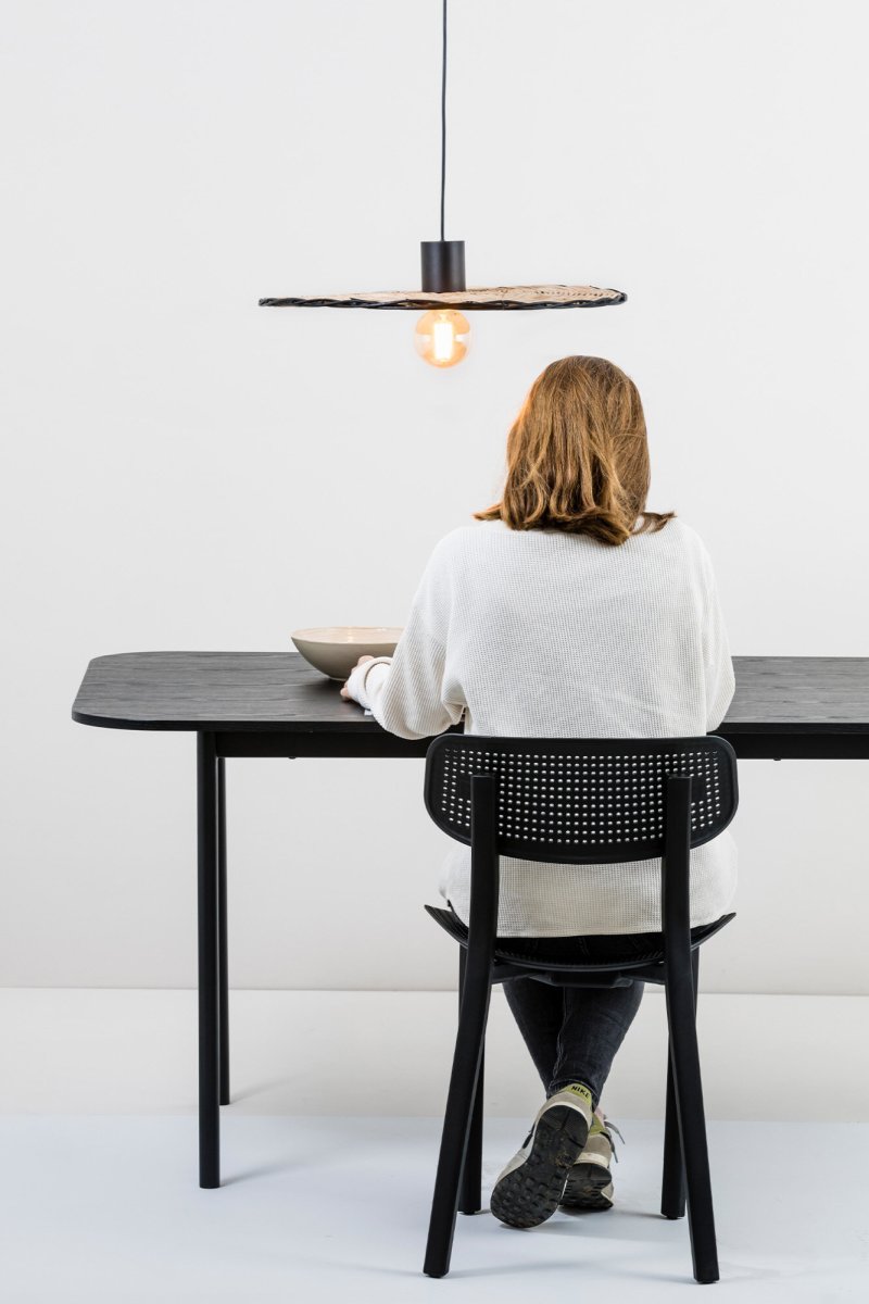 Costas Ø60 Natur taklampa från Faro Barcelona - Perfekt f&ouml;r b&aring;de privata och kommersiella utrymmen, som restauranger och hotell, ger Costas ett varmt och naturligt uttryck till alla inredningar.
