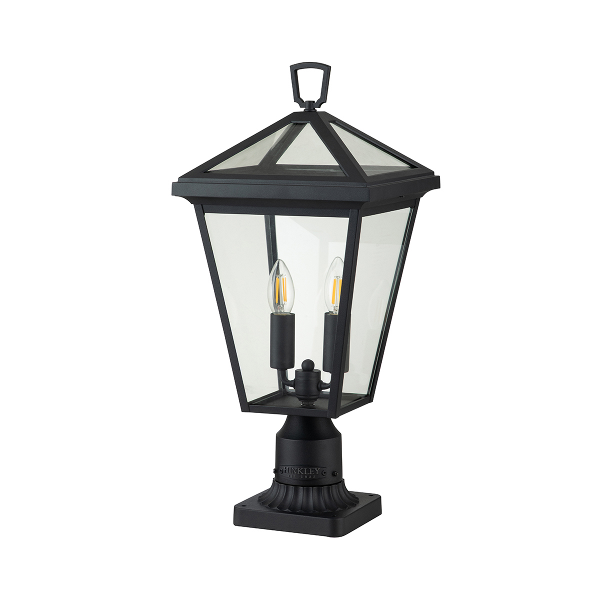 Alford Place 50cm Svart från Elstead Lighting - Alford Place &auml;r en stilren och klassisk portlykta som ger din entr&eacute; eller tr&auml;dg&aring;rd en elegant touch.