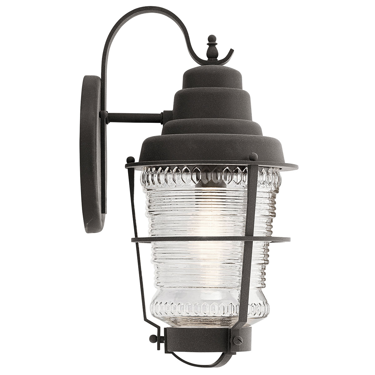 Chance Harbor 46cm Zink utelampa från Elstead Lighting - Chance Harbor &auml;r en klassisk och robust fasadlampa med en design inspirerad av maritim stil.