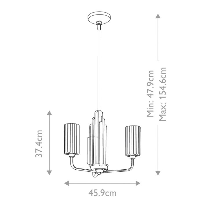 Kimrose Ø45 Borstad mässing taklampa från Elstead Lighting - Dess geometriska former st&aring;r i fokus och f&ouml;rst&auml;rks av en elegant finish i borstad m&auml;ssing.