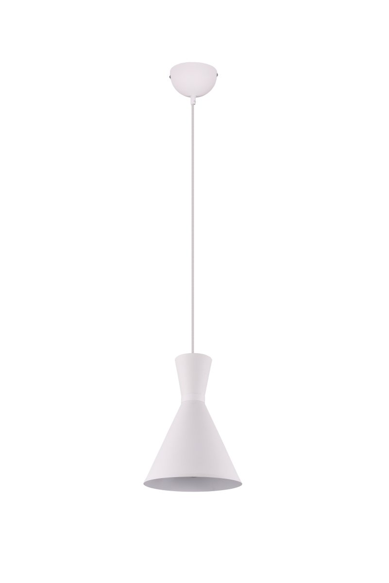 Enzo Ø20 Vit taklampa från Trio Lighting - Designad i mattvit metall, kompletterar Enzo elegant moderna f&auml;rgkoncept och blir ett sofistikerat till&auml;gg till din inredning.