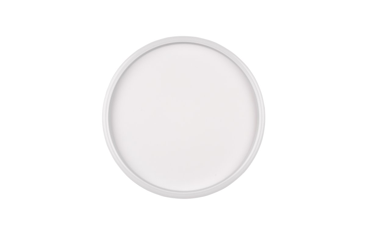 Rotonda Ø35 Vit plafond från Trio Lighting - Den minimalistiska armaturen Rotonda &auml;r uttrycksfull med sin geometriska form och sprider samtidigt ett behagligt ljusspel i ditt hem med sina klara linjer.