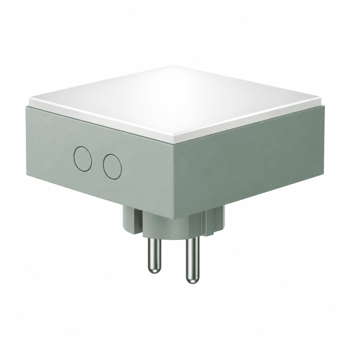 LAMP 1 - EU Grön från Avolt - Denna smidiga lilla lampa ansluts direkt i v&auml;gguttaget (230V) och passar perfekt som exempelvis nattlampa eller st&auml;mningsbelysning i hall, sovrum eller andra utrymmen d&auml;r du vill ha ett mjukt ljus.