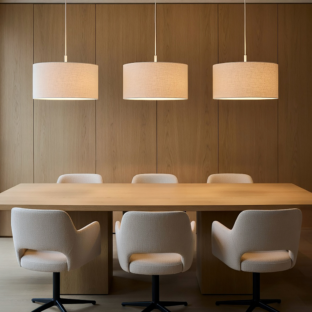 Soft Ø44 Vit/sand taklampa från Belid - Soft pendel &auml;r en stilren lampa med en mjukt rundad form som skapar ett varmt och behagligt ljus.