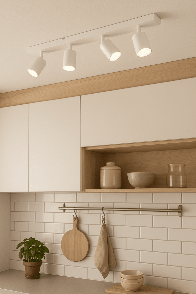 Line 4 Vit spotlight från Lampan - 