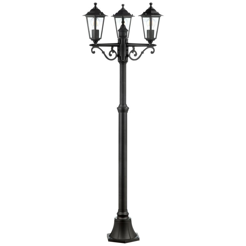 Carleen 195cm Svart stolpe från Brilliant - Carleen &auml;r en imponerande stolpe som med sin h&ouml;jd p&aring; 2 meter blir ett tydligt blickf&aring;ng i tr&auml;dg&aring;rden.