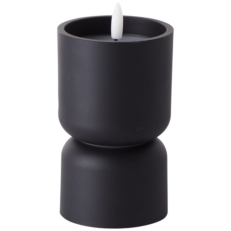 Lovere 15cm Svart från Brilliant - Lovere &auml;r ett elegant LED-ljus och skapar en varm och st&auml;mningsfull atmosf&auml;r i hemmet.
