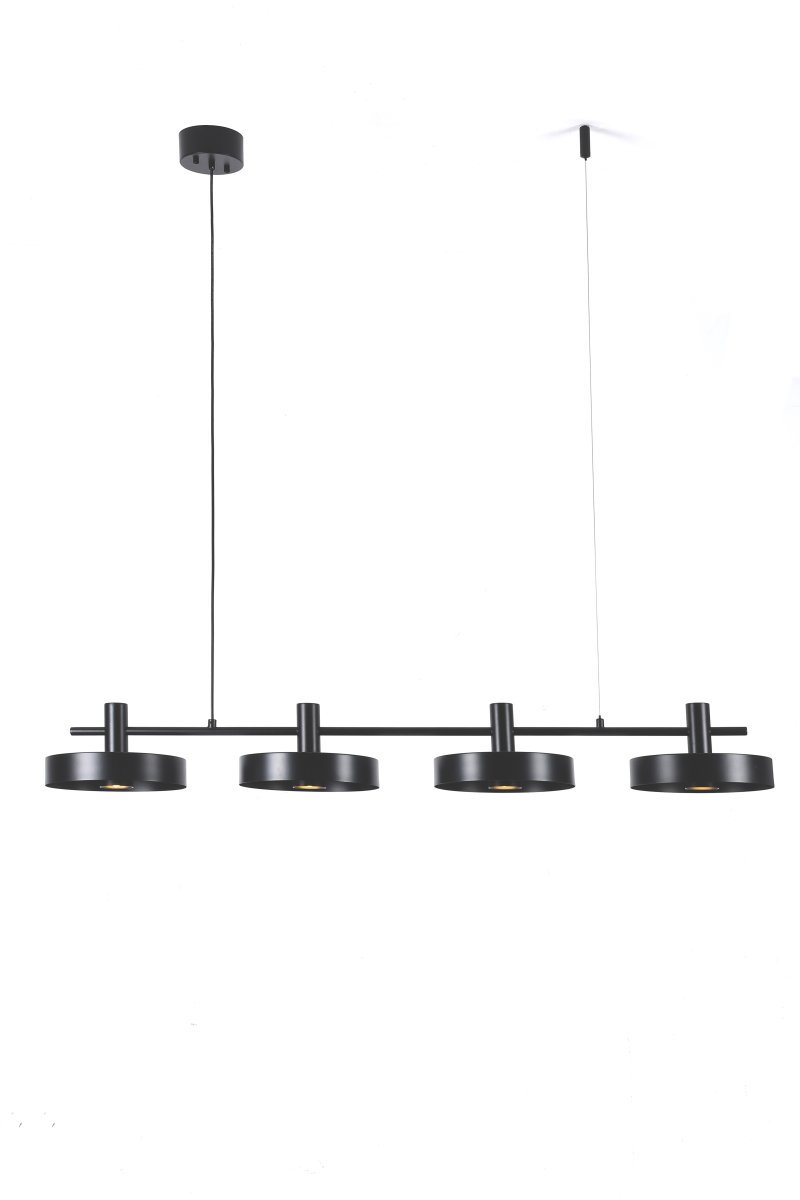 Birillo 130cm Svart taklampa från Nordic Lighting - Birillo &auml;r en modern takpendel i metall med en stilren och grafisk design.