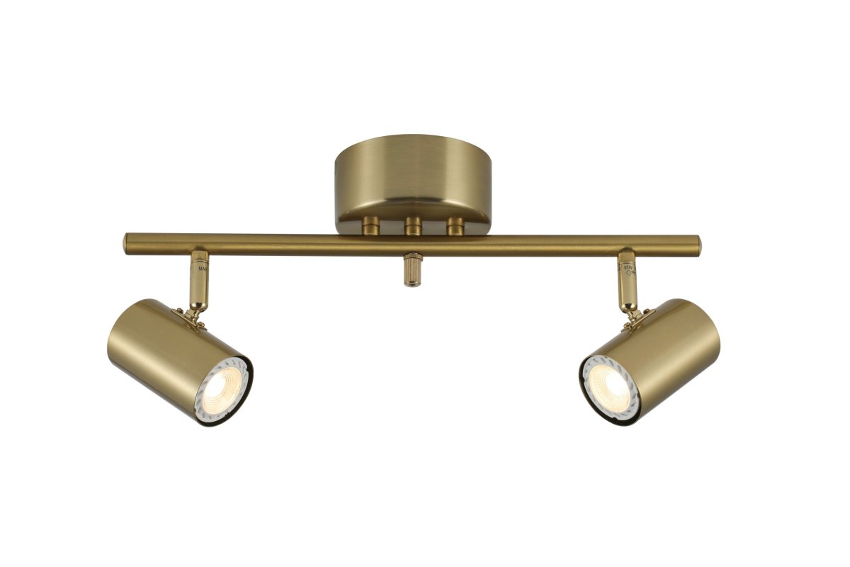 Zoom bild av Omega 2 Mässing spotlight från Nordic Lighting - Omega &auml;r en klassisk spotlight med elegant design av metall i borstad m&auml;ssingfinish.
