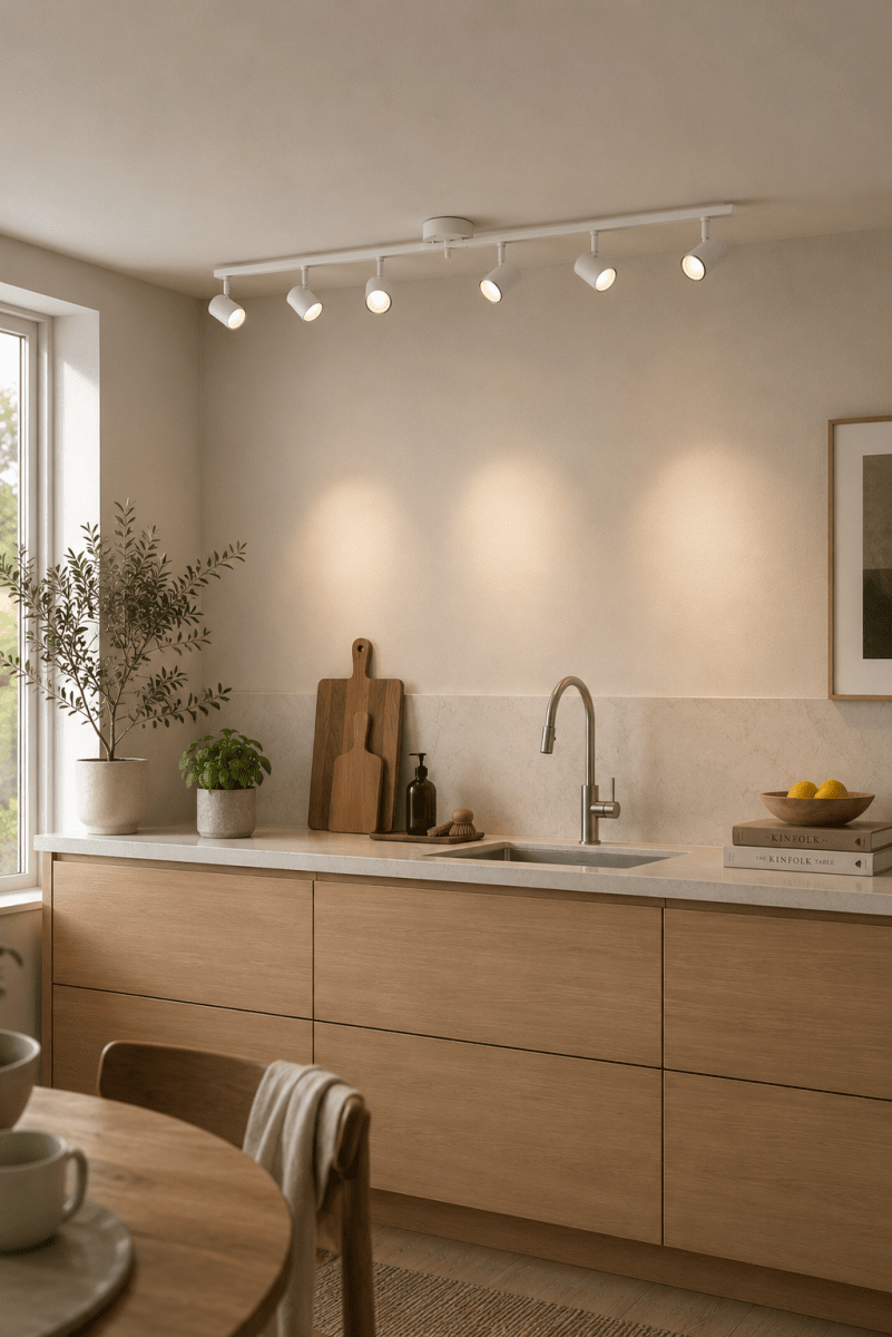 Omega 6 Vit spotlight från Nordic Lighting - Omega &auml;r en klassisk spotlight med tidl&ouml;s design i vit metall.