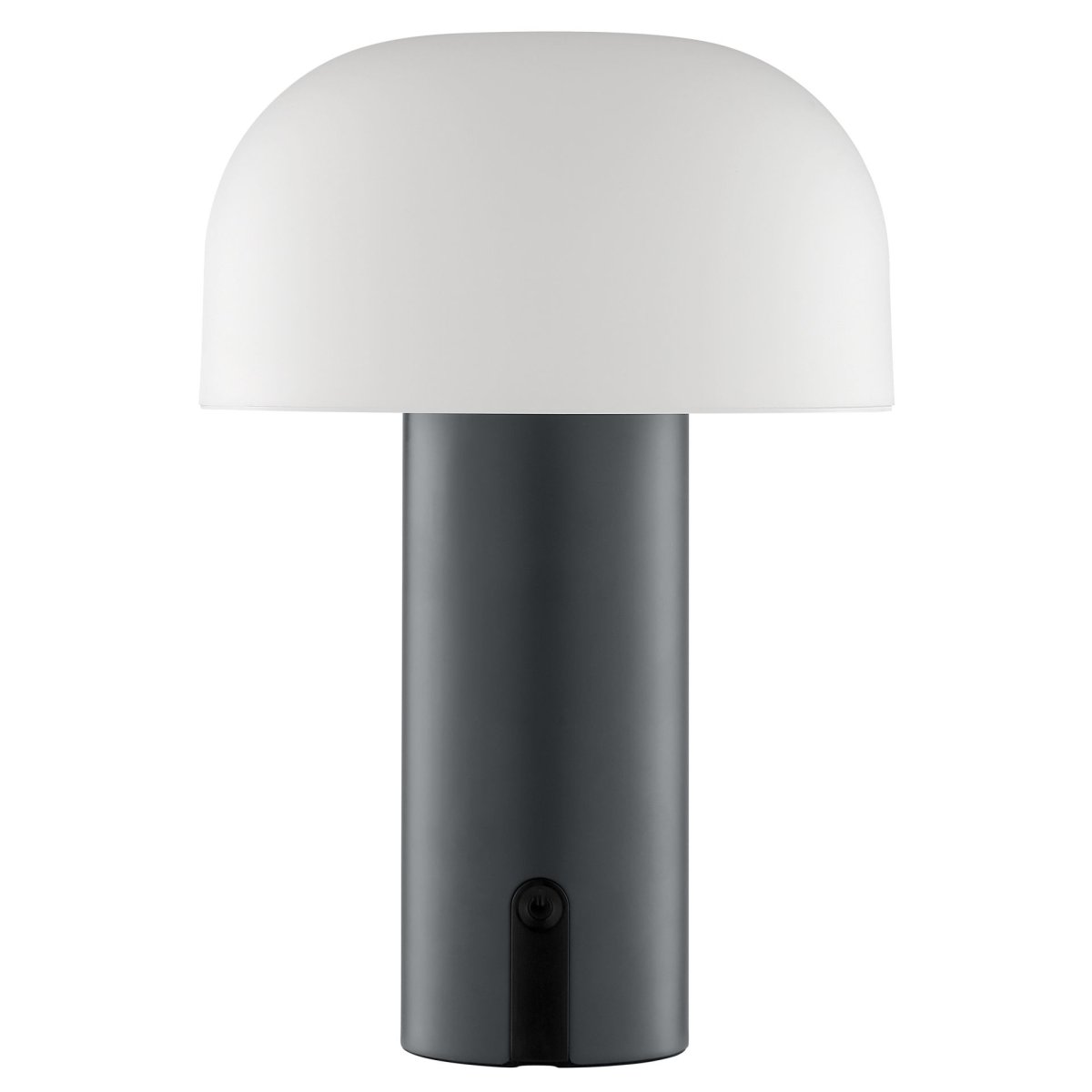 Mattis 20cm Grå portabel från Brilliant - Mattis &auml;r en stilren och portabel bordslampa som kombinerar modern design med praktisk funktion.