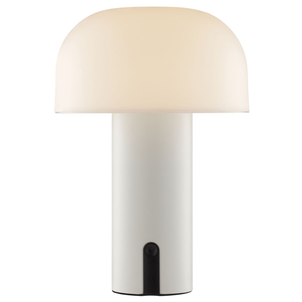 Mattis 20cm Krämvit portabel från Brilliant - Mattis &auml;r en stilren och portabel bordslampa som kombinerar modern design med praktisk funktion.