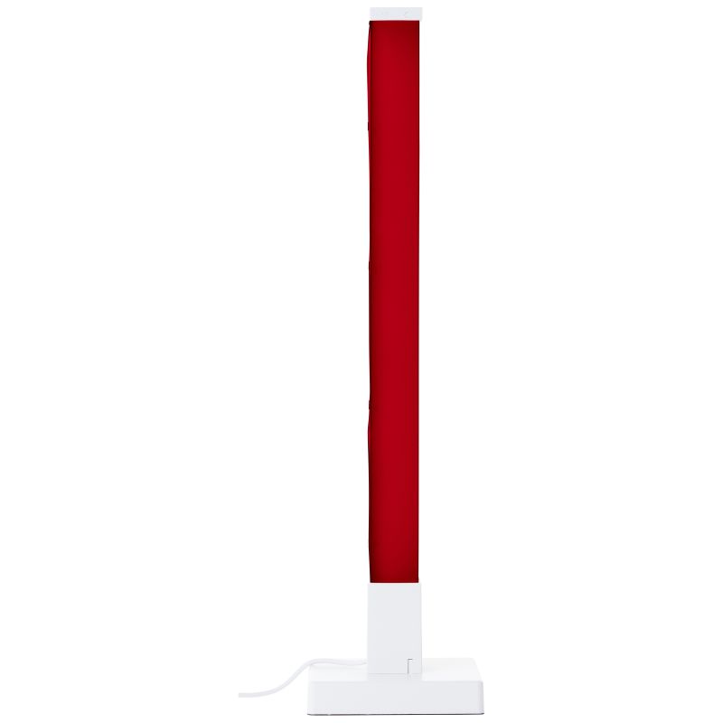 Neele 50cm Vit bordslampa från Brilliant - Med RGB-LED f&aring;r du tillg&aring;ng till ett brett spektrum av f&auml;rger och effekter, s&aring; att du enkelt kan anpassa ljuset efter hum&ouml;r och tillf&auml;lle.