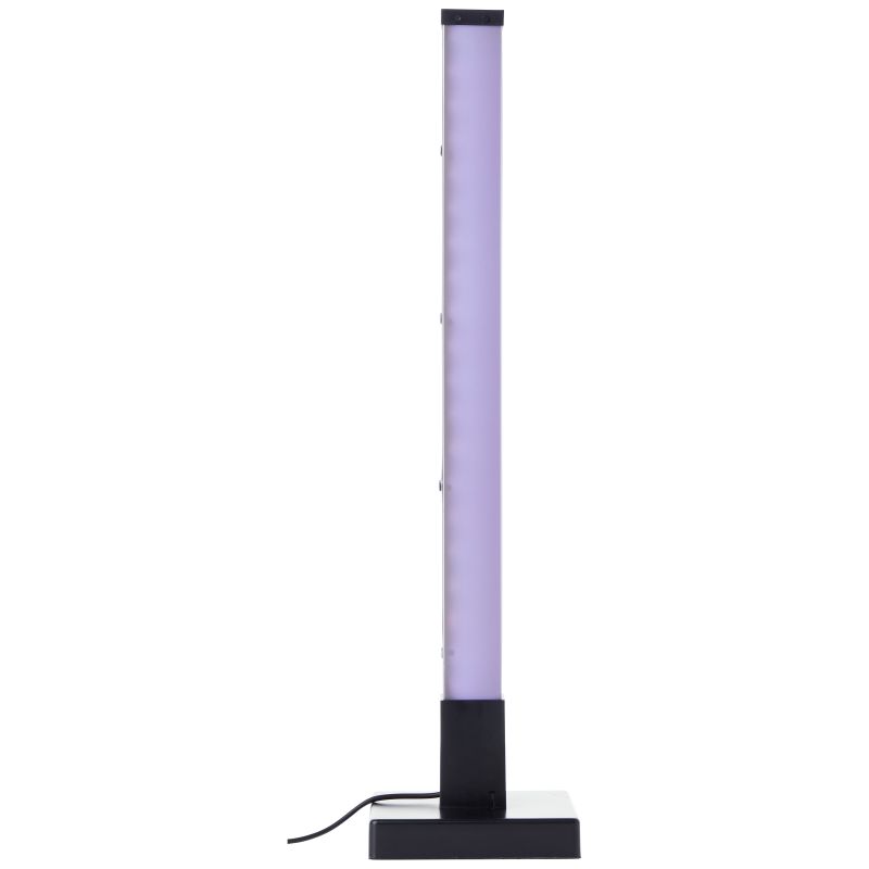 Neele 50cm Svart bordslampa från Brilliant - Med RGB-LED f&aring;r du tillg&aring;ng till ett brett spektrum av f&auml;rger och effekter, s&aring; att du enkelt kan anpassa ljuset efter hum&ouml;r och tillf&auml;lle.