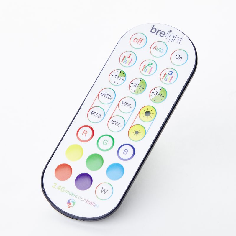Neele 50cm Svart bordslampa från Brilliant - Med RGB-LED f&aring;r du tillg&aring;ng till ett brett spektrum av f&auml;rger och effekter, s&aring; att du enkelt kan anpassa ljuset efter hum&ouml;r och tillf&auml;lle.