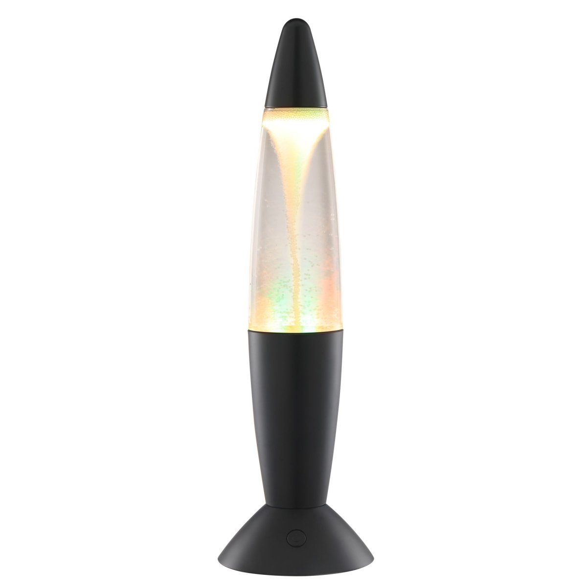 Stormlight 36cm Svart barnlampa från Brilliant - Stormlight &auml;r en dekorativ, b&auml;rbar bordslampa som kombinerar lavalampans klassiska retrodesign med en fascinerande tornadoeffekt.