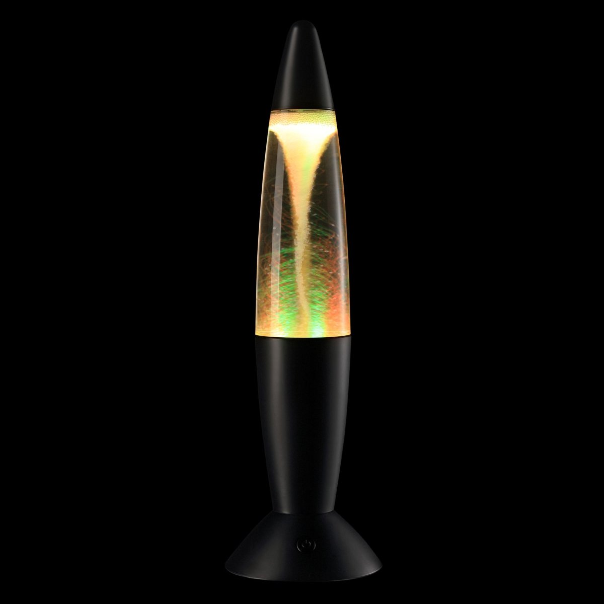 Stormlight 36cm Svart barnlampa från Brilliant - Stormlight &auml;r en dekorativ, b&auml;rbar bordslampa som kombinerar lavalampans klassiska retrodesign med en fascinerande tornadoeffekt.