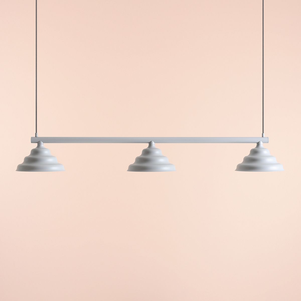 Wave 106cm Blå taklampa från Artera - Wave &auml;r en modern pendel med retro design vilket g&ouml;r den till en m&aring;ngfaldig belysning och passar in i alla hem.