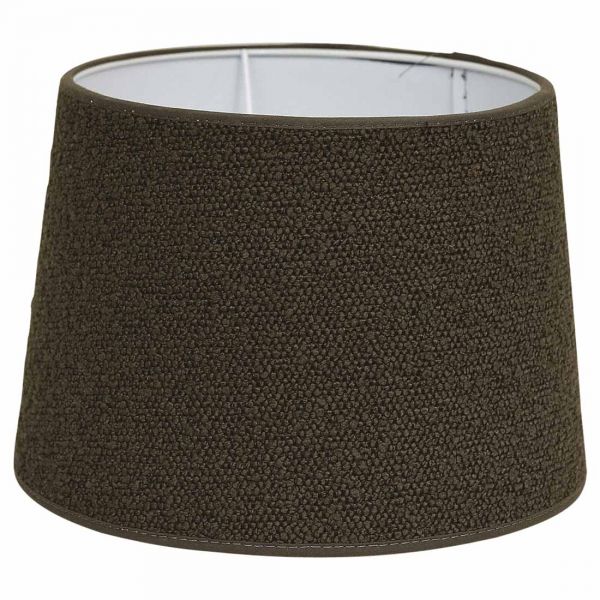 Boucle Lampskärm 24cm Brun